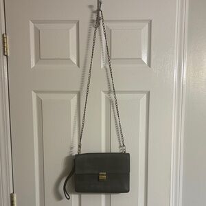 Louis Vuitton Chic Green Crossbody Bag with hand strap!